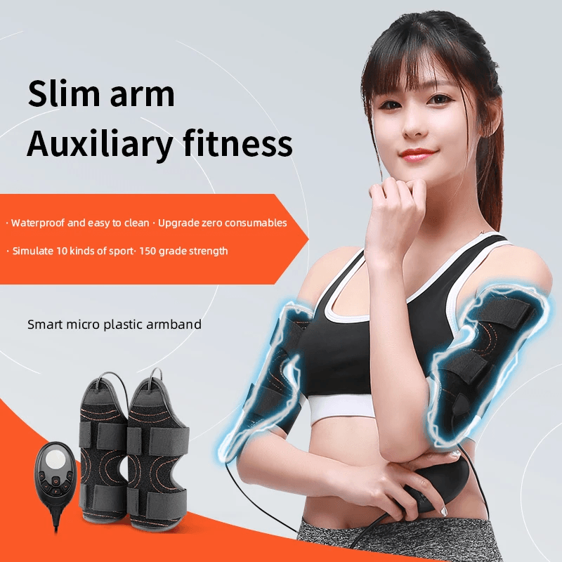 EMS Muscle Toning Belt With Arm And Waist Trainers For Workout Recovery And Slimming 0