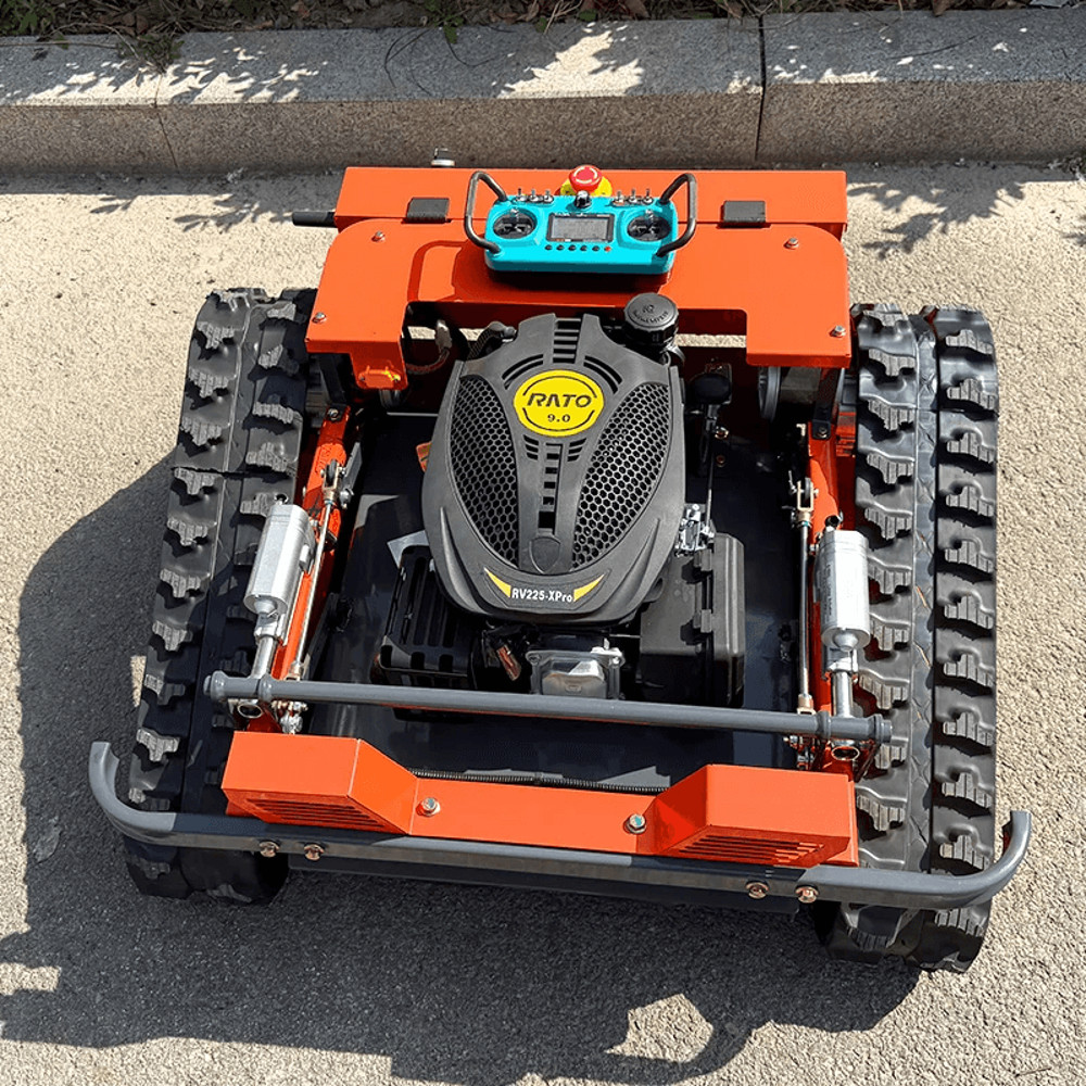 RemoteControlled SelfPropelled Lawn Mower For Slopes And Large Yards 3