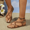 Womens Casual ClipOn Flat Sandals For Daily Comfort 4