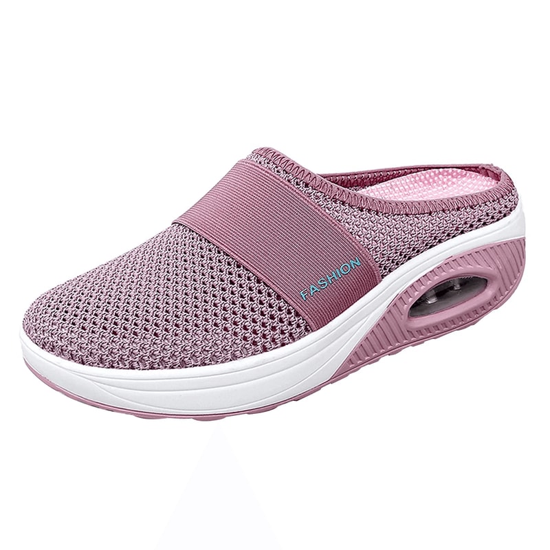 Womens SlipOn Mesh Walking Sandals With Arch Support And Soft Sole 2