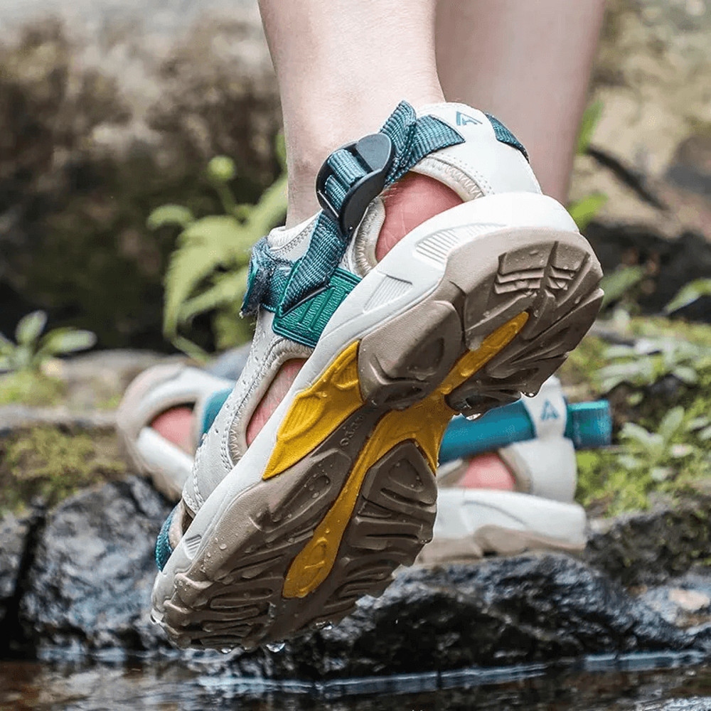 Womens Outdoor Hiking Sandals With Breathable Mesh And Aqua Grip Sole 2