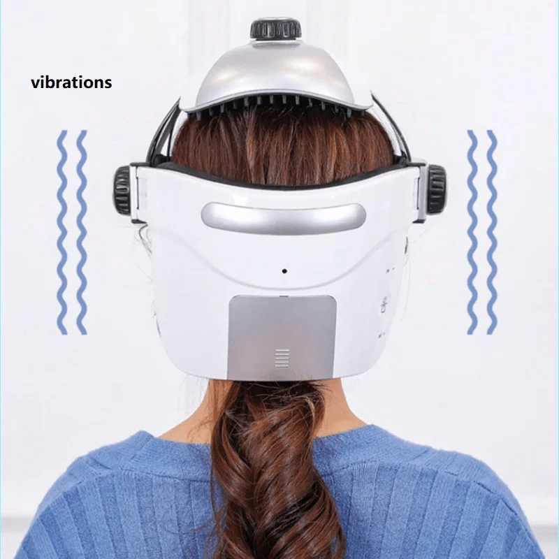 Wireless Head And Eye Massager Helmet With Heat And Air Pressure 3