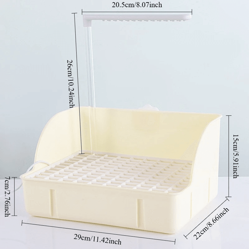 Electric Bird Bathing Basin With Automatic Water Circulation 5