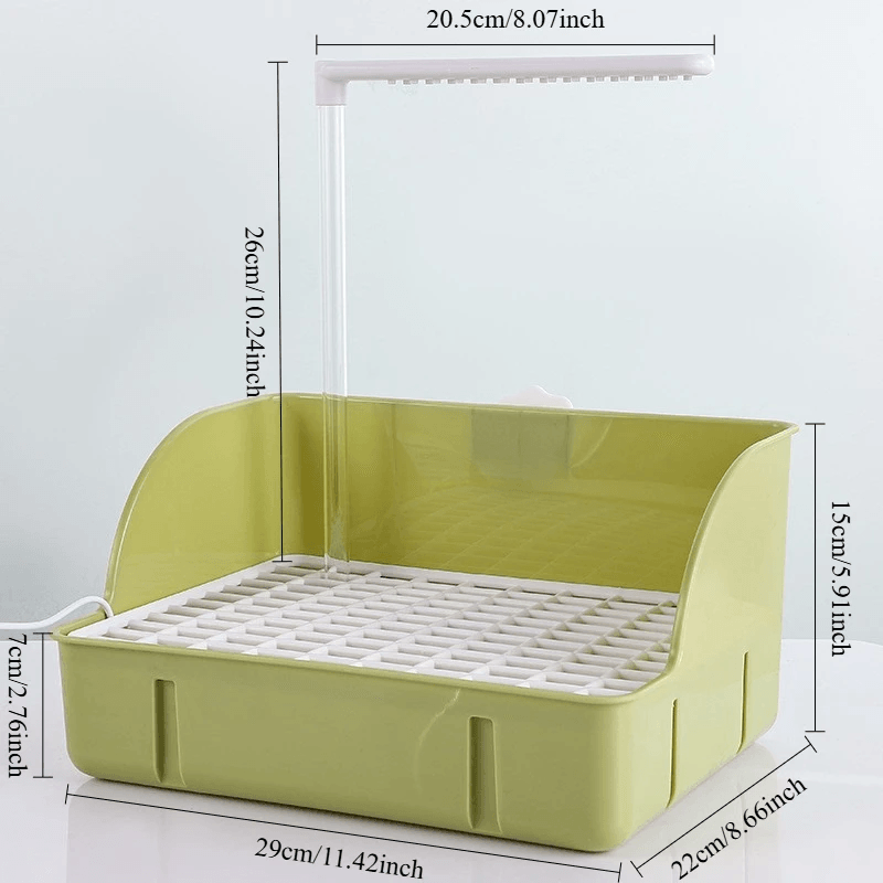 Electric Bird Bathing Basin With Automatic Water Circulation 6