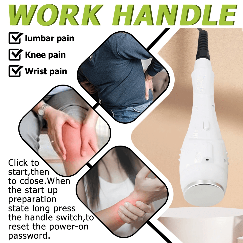 Ultrasound Therapy Massager For Muscle Pain Relief And Body Relaxation 4