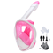 Full Face Snorkel Mask With Wide View And Camera Mount 13