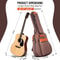 Waterproof Acoustic Guitar Bag 41 Inch With Padded Double Straps 1