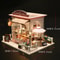 Mini Doll House Kit DIY Flower House 10
