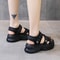 Womens ThickSoled Beach Sandals Fashionable Breathable Summer Sneakers 4