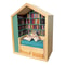 Mini Wooden Matchbox Bookshelf For Study And Stress Relief 7