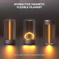 usb rechargeable magnetic night light for indoor and outdoor use