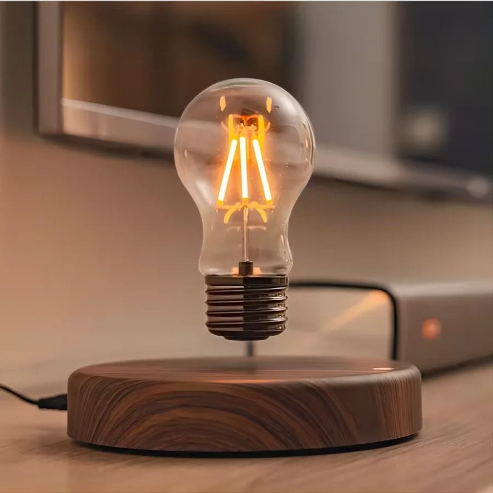 Floating Magnetic LED Bulb Lamp For Desk Or Bedroom Decor 0