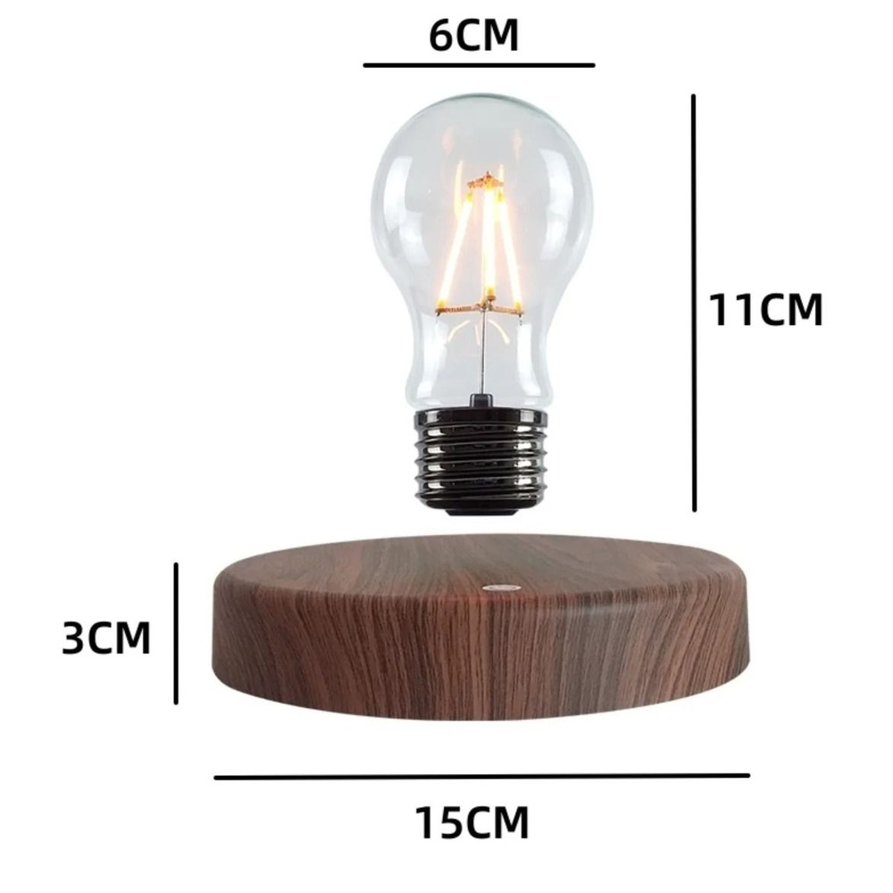 Floating Magnetic LED Bulb Lamp For Desk Or Bedroom Decor 3