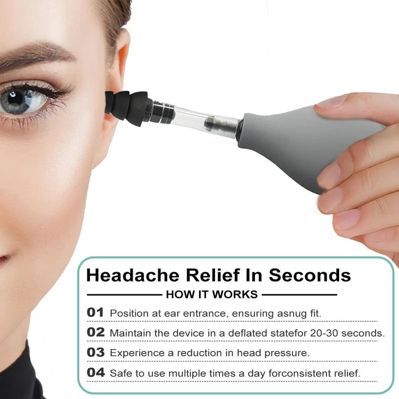 Portable Ear Pressure Relief Tool With Suction Function 4
