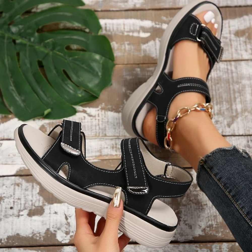 Summer Wedge Sandals For Women Lightweight Non Slip Platform 8