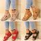 Summer Wedge Sandals For Women Lightweight Slip On Beach Platform Shoes 5