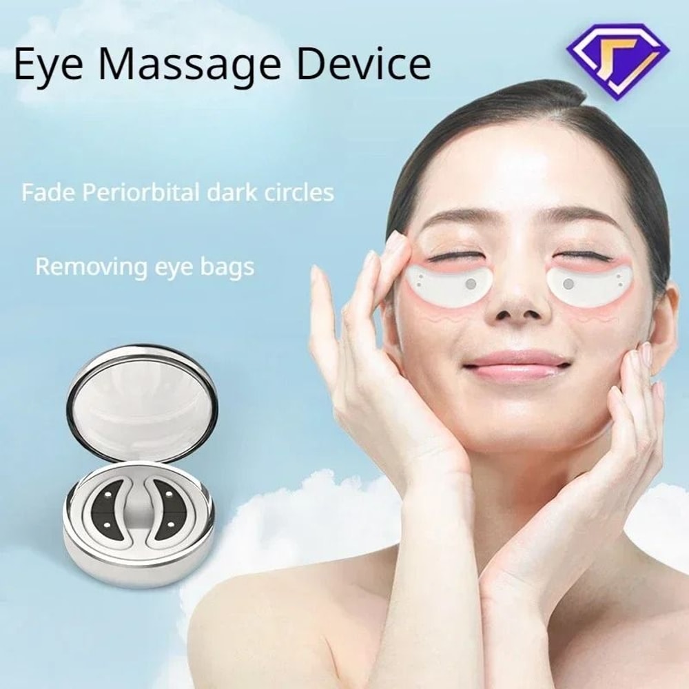 Red Light Eye Massager With EMS Microcurrent Therapy For Dark Circles And AntiWrinkle Care 1