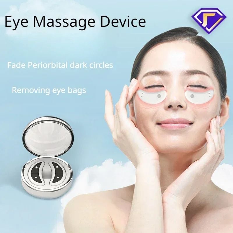 Red Light Eye Massager With EMS Microcurrent Therapy For Dark Circles And AntiWrinkle Care 1