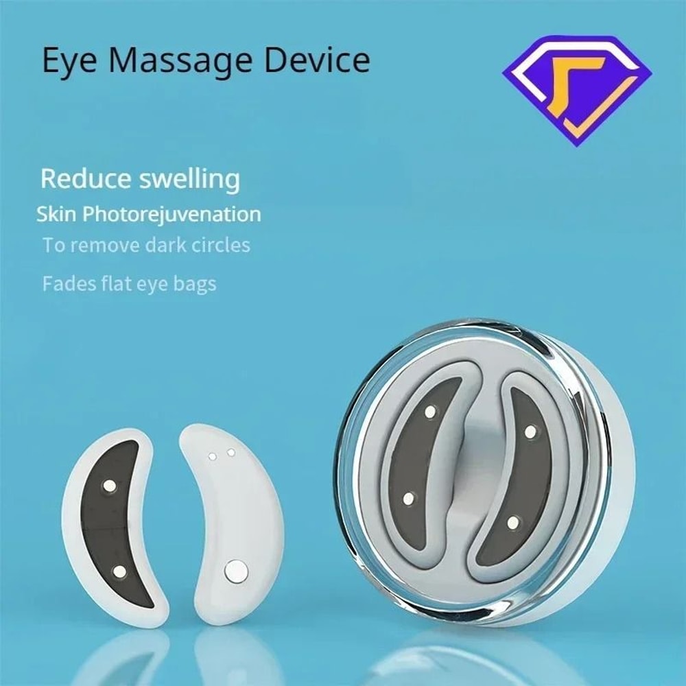 Red Light Eye Massager With EMS Microcurrent Therapy For Dark Circles And AntiWrinkle Care 2
