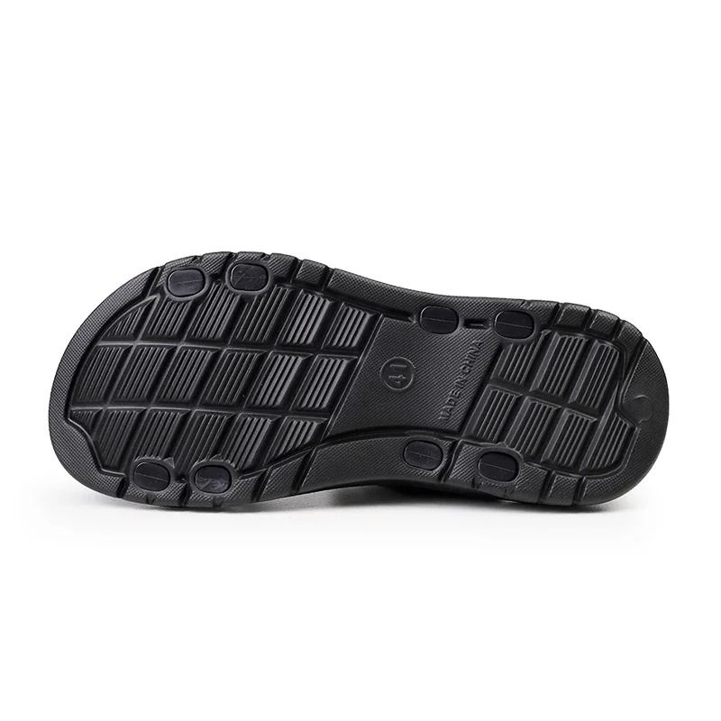 Mens Outdoor NonSlip Summer Sandals With Breathable PU Leather Design 5