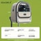 Transparent Capsule Pet Backpack For Cats And Small Dogs 4