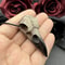 3D Gothic Raven Skull Necklace Replica In Resin For Halloween Or Everyday Wear 0