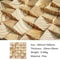 3D Wooden Mosaic Wall Art Acoustic Diffuser Panel For Home Or Office Decor 9