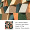 3D Wooden Mosaic Wall Art Acoustic Diffuser Panel For Home Or Office Decor 6