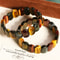 Natural Tiger Eye Stone Square Beads Bangle For Healing And Feng Shui 0