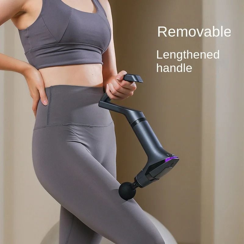 Multifunctional Deep Tissue LongHandle Massage Gun For Muscle Relaxation 2