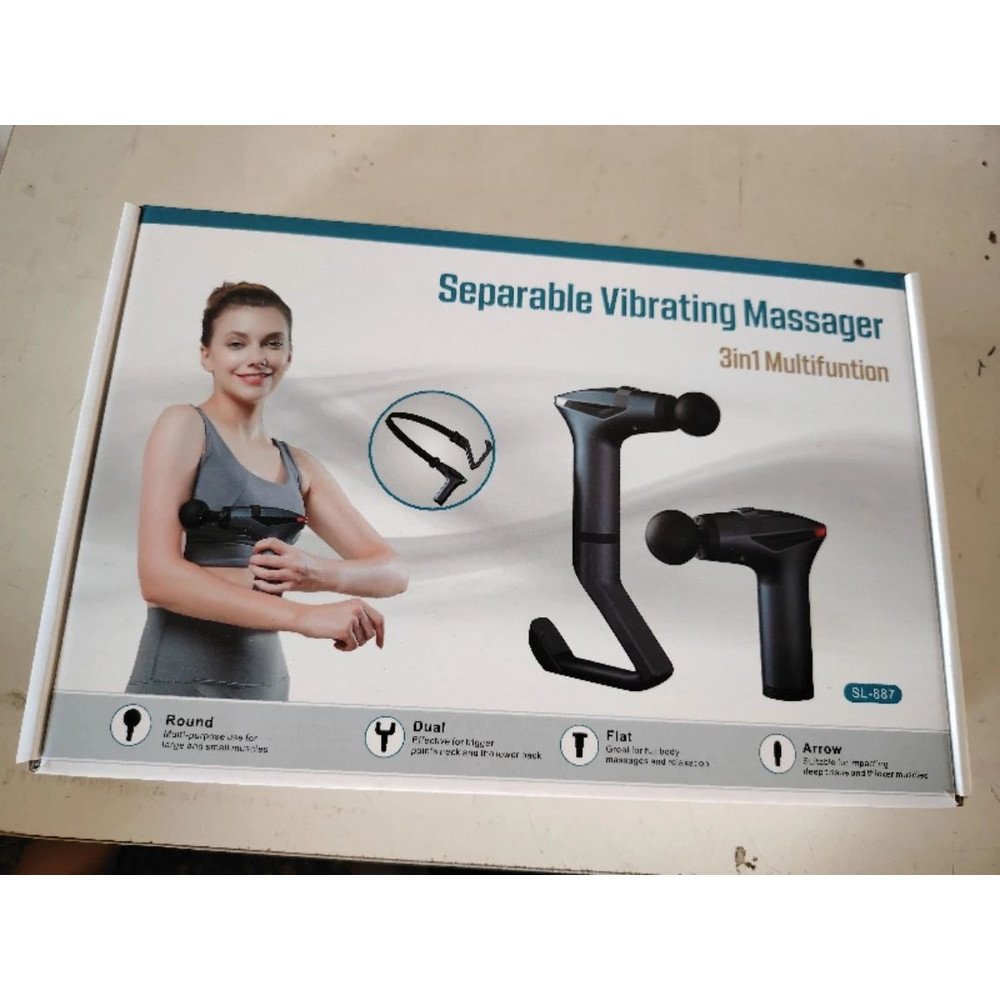 Multifunctional Deep Tissue LongHandle Massage Gun For Muscle Relaxation 5