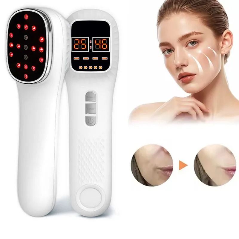 Red Light Therapy Facial Massager For AntiAging And Skin Tightening 0