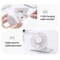 Solar ClipOn Mini Fan With USB Rechargeable Battery For Outdoor Cooling 3