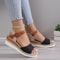 Womens Summer Wedge Sandals With Soft Sole And Plus Size Comfort 9