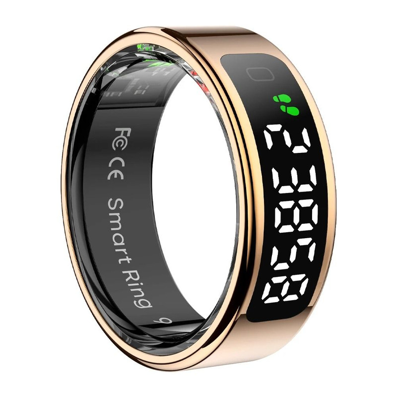 Smart Touch Health Ring With Display And Wireless Charging 6