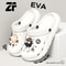 Cartoon Charms Clogs Eva Soft Summer House Slippers 1