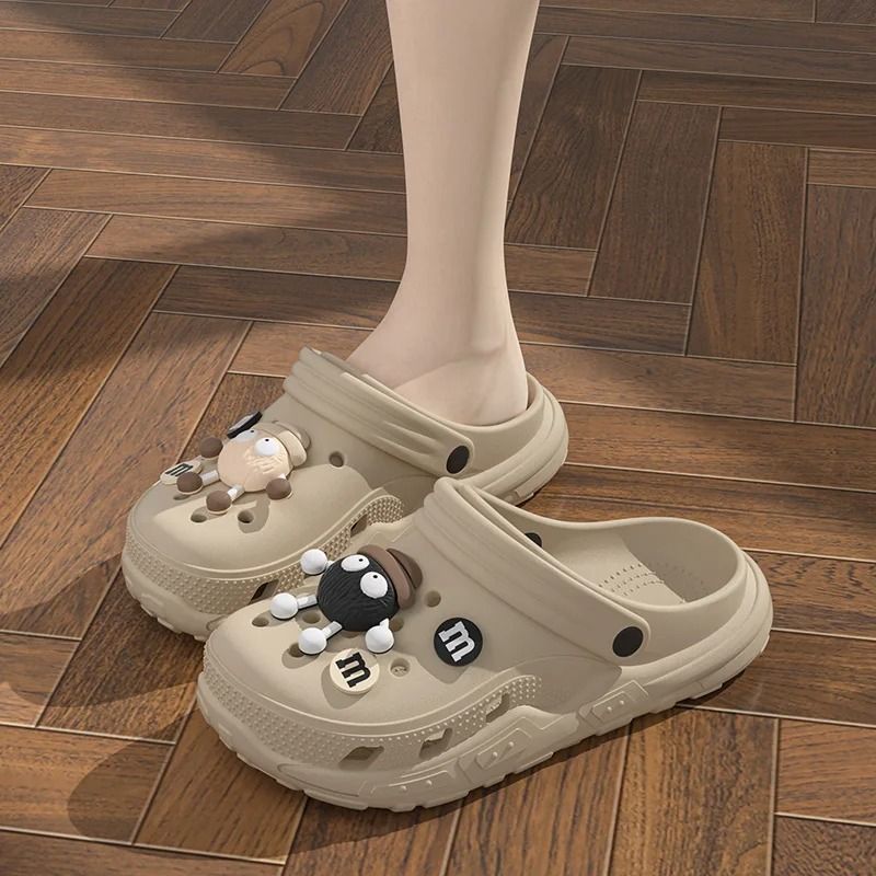 Cartoon Charms Clogs Eva Soft Summer House Slippers 2