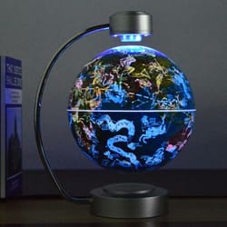 magnetic floating globe with led light