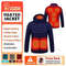 Heated Jacket For Men With 21 Heating Zones USB Winter Coat 10