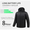 Heated Jacket For Men With 21 Heating Zones USB Winter Coat 5