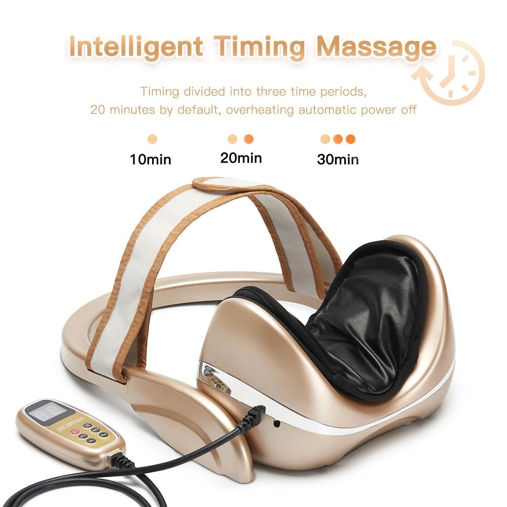 Electric Neck Massager With Heated Airbag Support 2