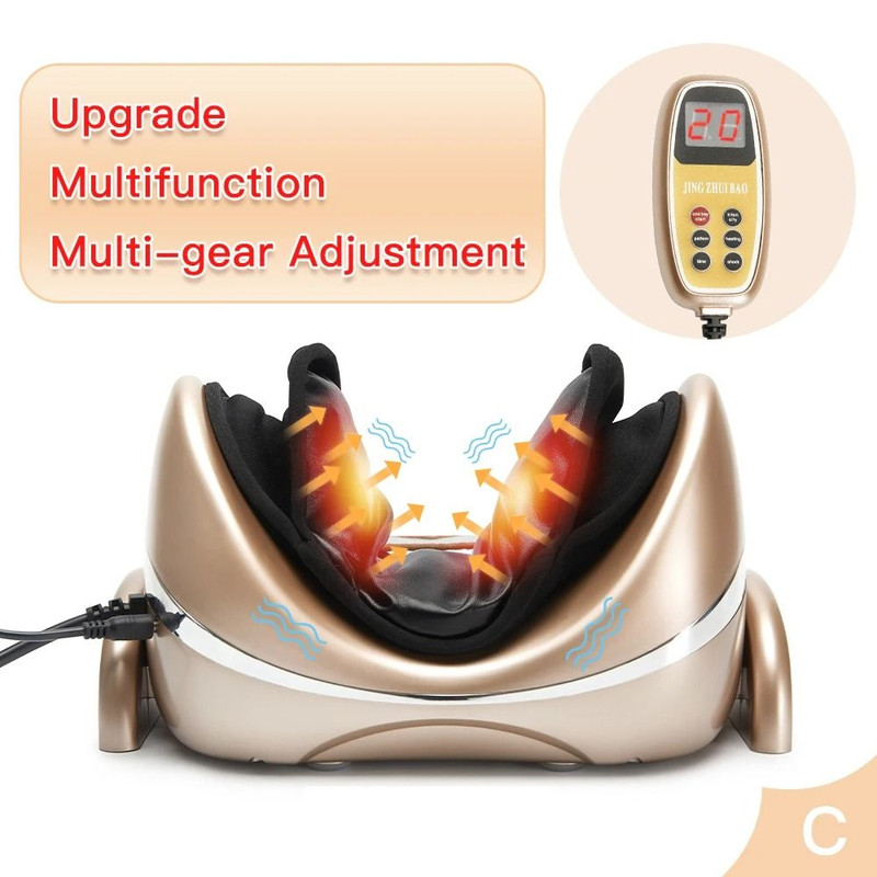 Electric Neck Massager With Heated Airbag Support 8