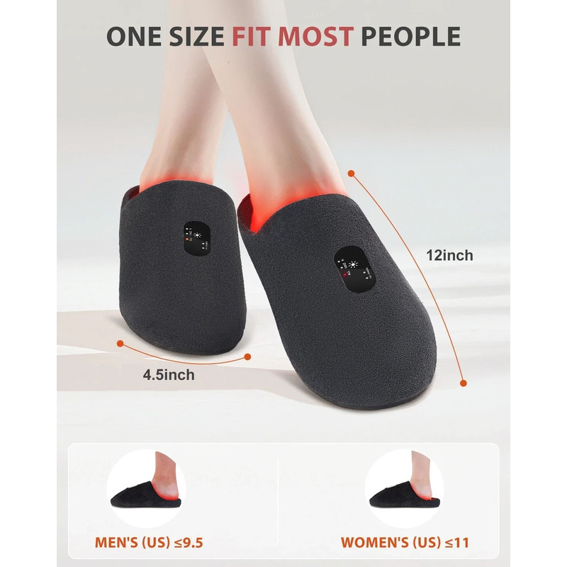 Red Light Therapy Slippers For Foot Pain Relief And Inflammation 3
