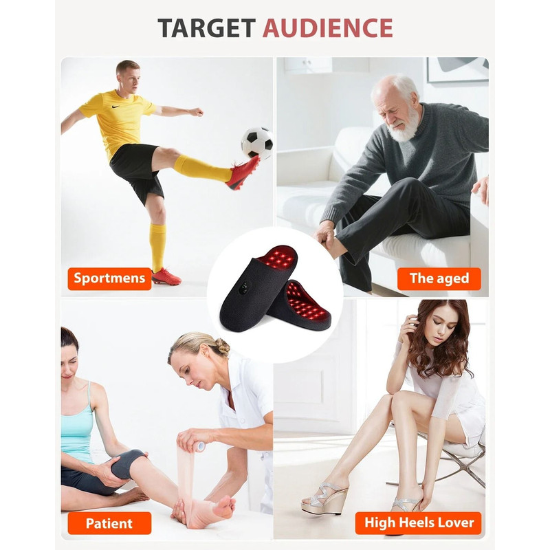 Red Light Therapy Slippers For Foot Pain Relief And Inflammation 5