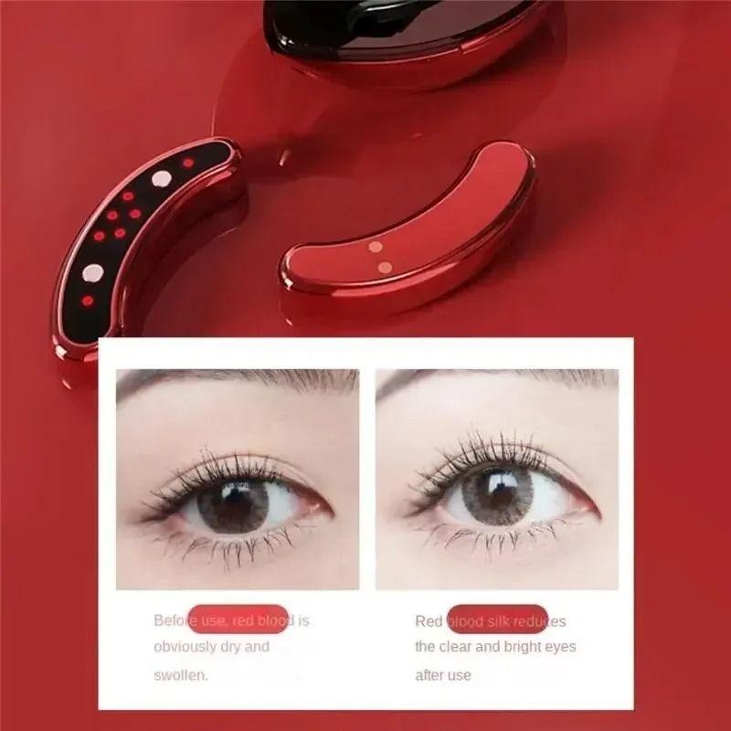 Mini EMS Eye Patch LED Therapy Device For Anti Aging And Skin Renewal 2