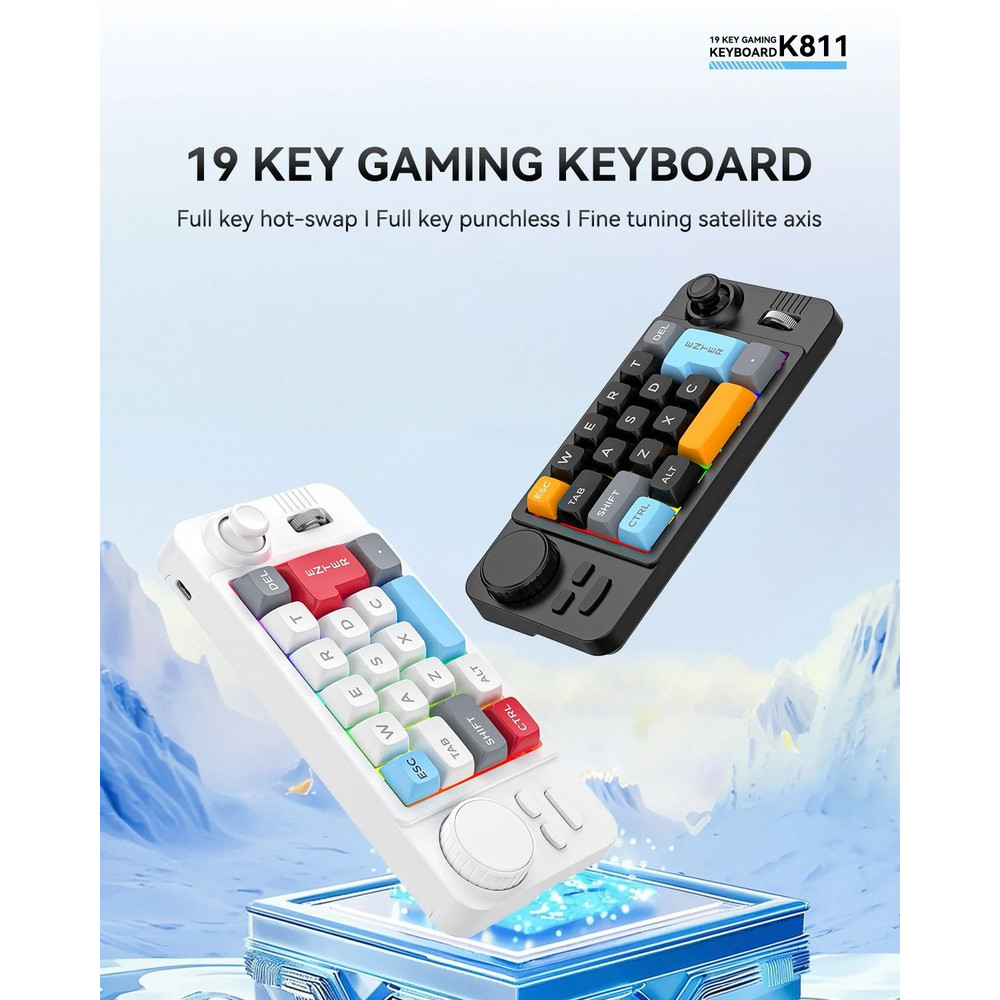 Programmable Mechanical Keypad With Scroll Wheel And Joystick 2
