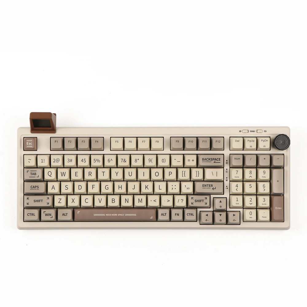 Wireless Mechanical Keyboard With Display And Gasket Mount 1