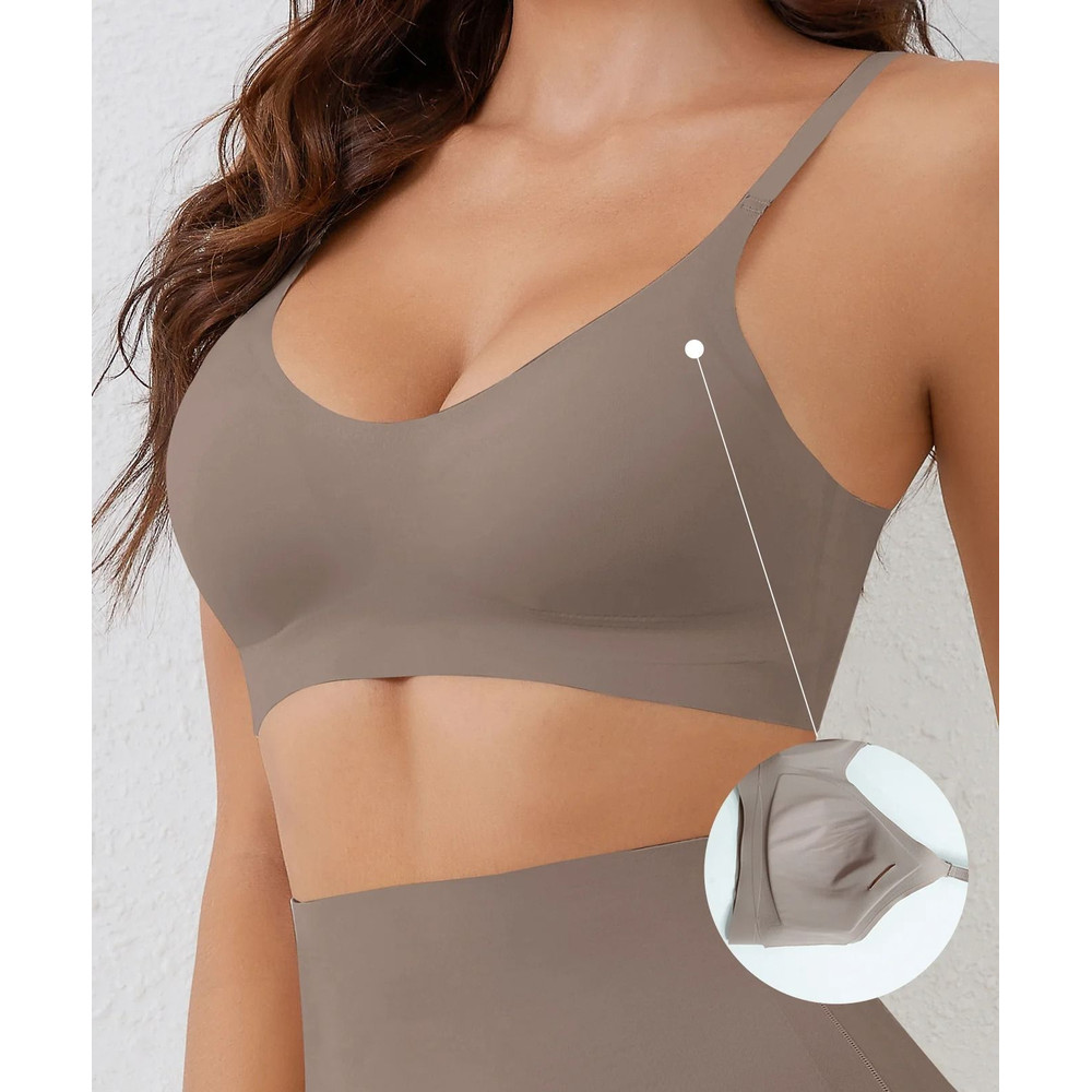 Soft Seamless Breathable Bra Without Steel Ring 1