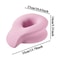 Ergonomic Lying Down Memory Foam Pillow 180 Degree Rotating Face Support 6
