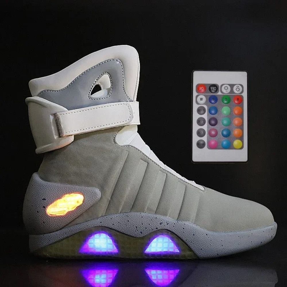 Light Up USB Charging Boots With Remote Control For Men And Women 0